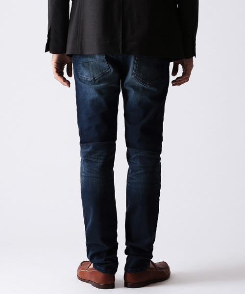 BEAMS(ビームス)の「BEAMS / ストレッチ スキニーデニム(デニムパンツ・メンズ・ブラック/インディゴブルー/サックスブルー・SMALL/X-LARGE/MEDIUM/LARGE)」の7枚目の写真