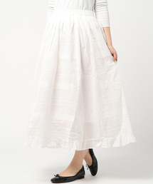 Samansa Mos2 | レースピンタックスカート(スカート)