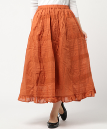 Samansa Mos2 | レースピンタックスカート(スカート)