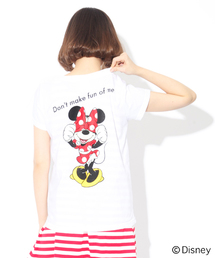 X-girl | Disney（ディズニー） / MINNIE S/S V-NECK TEE(Tシャツ/カットソー)
