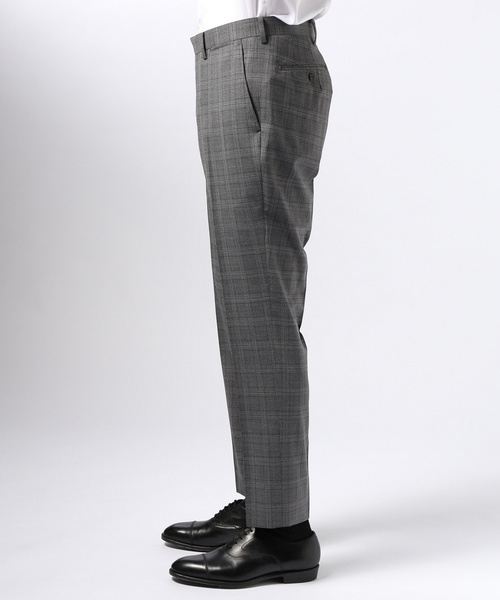 EDIFICE(エディフィス)の「トロピカル チェック ストレッチ ノープリーツ パンツ(その他パンツ・メンズ・グレー・44/50/46/48/42)」の5枚目の写真