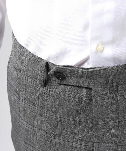EDIFICE(エディフィス)の「トロピカル チェック ストレッチ ノープリーツ パンツ(その他パンツ・メンズ・グレー・44/50/46/48/42)」の11枚目の写真