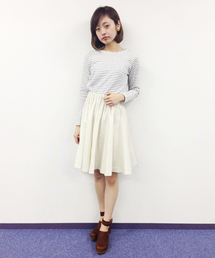 Kastane | 【Kastane】Wタックステッチスカート(スカート)