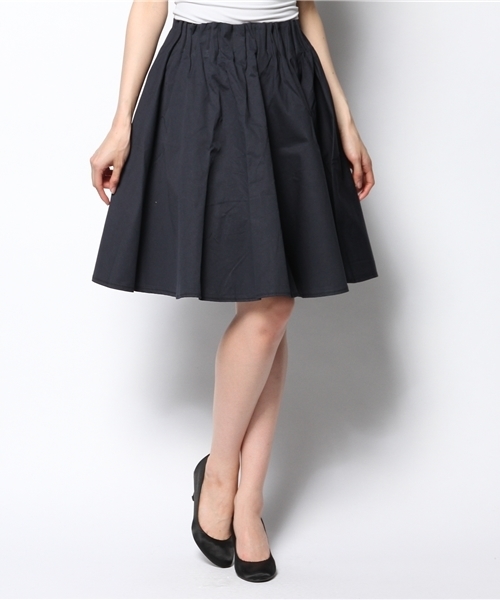 Kastane（カスタネ）の「【Kastane】Wタックステッチスカート（スカート・レディース・ベージュ/ホワイト/レッド/ネイビー/オフホワイト・FREE）」の12枚目の写真