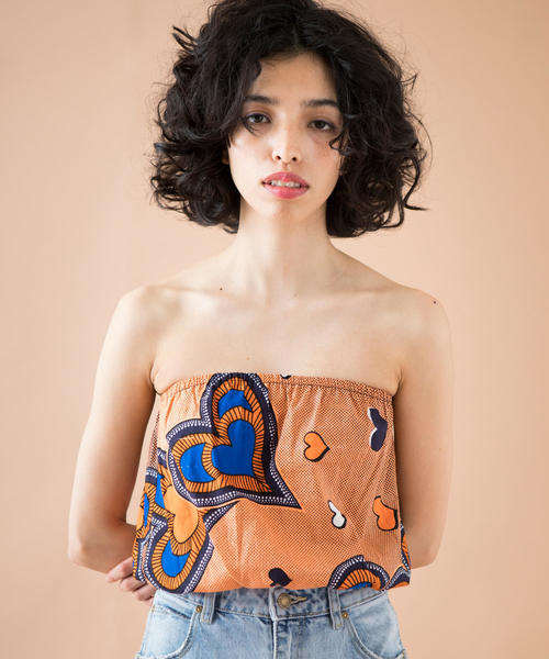 VIVIENNE TAM 仏像プリント チューブトップ Shop News | vivienne tam