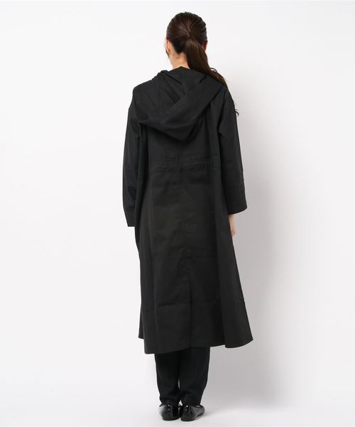 GeeRA（ジーラ）の「ドロスト使いモッズコート（モッズコート・レディース・カーキ/ブラック/ベージュ・MEDIUM/LARGE/X-LARGE）」の5枚目の写真