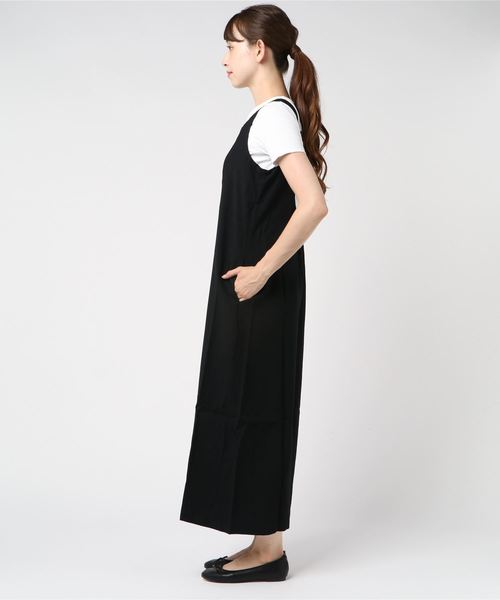JUGLANS(ユグランス)の「☆ バックリボン ロンパース(サロペット/オーバーオール・レディース・ブラック/ベージュ/ブラウン/ピンク・FREE)」の5枚目の写真