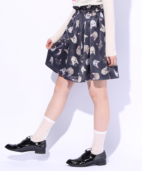 ⭐️未使用⭐️マミタス mmts 猫いっぱいスカート★フリーサイズ mmts（マミタス）の「mmts / 猫いっぱいスカート（スカート