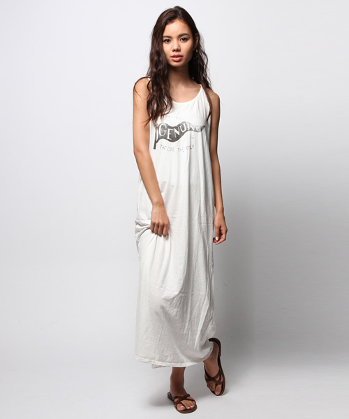 goa(ゴア)の「GenuineFlagタンクワンピース(ワンピース・レディース・ホワイト/グレー/ベージュ・FREE)」の11枚目の写真