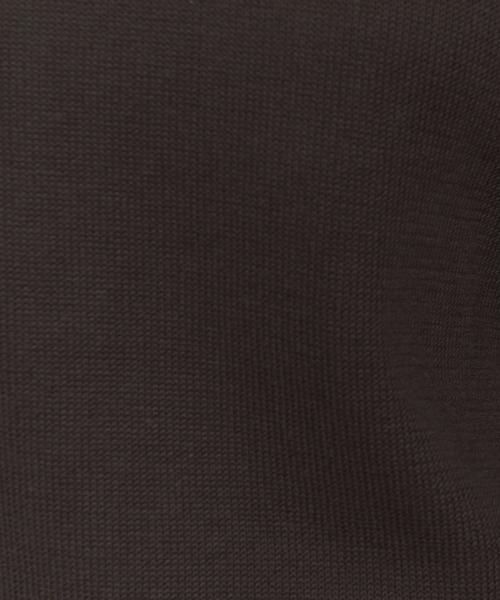 BEAUTY&YOUTH UNITED ARROWS(ビューティーアンドユースユナイテッドアローズ)の「BY コットンアクリル畦ボートネックワイドスリーブカットソーо(Tシャツ/カットソー・レディース・ブラック/ダークブラウン/オフホワイト・FREE)」の16枚目の写真