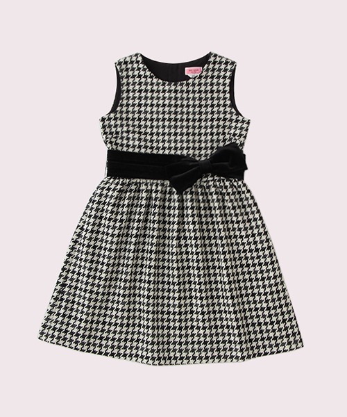 Kate Spade New York Kids ケイトスペードニューヨーク の ガールズ ハウンドトゥース ドレス ワンピース Wear
