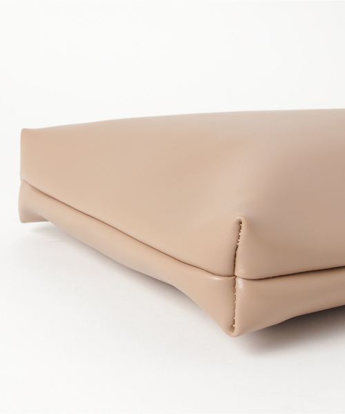 Aunt Marie's（アントマリーズ）の「AUNT MARIE'S バンブーハンドルトートバッグ（トートバッグ・レディース・ブラック/ベージュ/ナチュラル・FREE）」の11枚目の写真