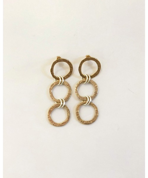 TODAYFUL（トゥデイフル）の「スリーサイクルピアス（ピアス（両耳用）・レディース・シルバー/ゴールド・FREE）」の8枚目の写真