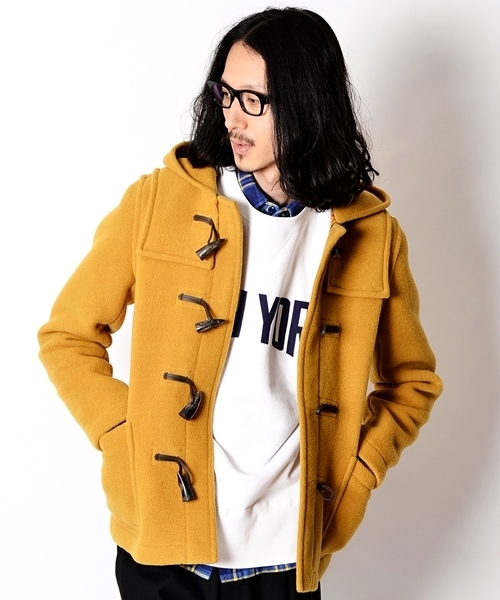 SHIPS JET BLUE(シップスジェットブルー)の「LONDON TRADITION×SHIPS JET BLUE: ショートダッフルコート■●(ダッフルコート・メンズ・キャメル/マスタード/ネイビー・LARGE/MEDIUM/X-LARGE/SMALL)」の1枚目の写真