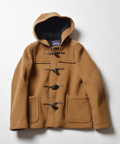SHIPS JET BLUE(シップスジェットブルー)の「LONDON TRADITION×SHIPS JET BLUE: ショートダッフルコート■●(ダッフルコート・メンズ・キャメル/マスタード/ネイビー・LARGE/MEDIUM/X-LARGE/SMALL)」の4枚目の写真