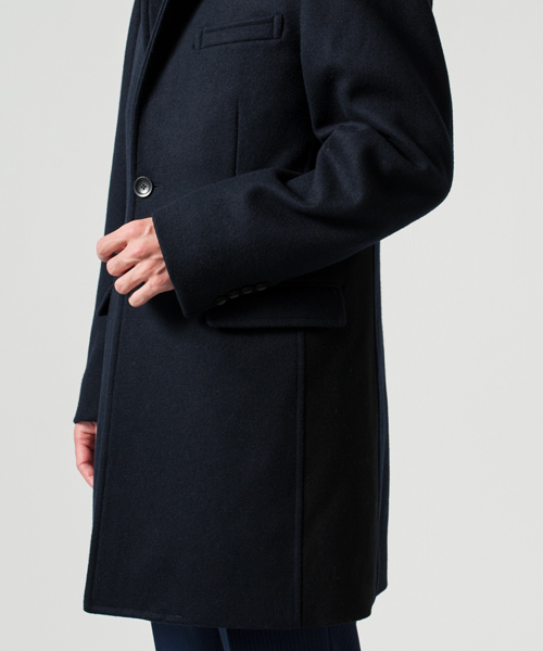 green label relaxing（グリーンレーベルリラクシング）の「◎MELTON チェスターコート ◆（チェスターコート・メンズ・ブラック/その他2/その他1/ネイビー/グレー/ダークグリーン・SMALL/MEDIUM/X-LARGE/LARGE/X-SMALL）」の11枚目の写真