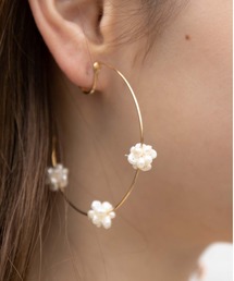 flower | ペルルフープイヤリング(イヤリング)