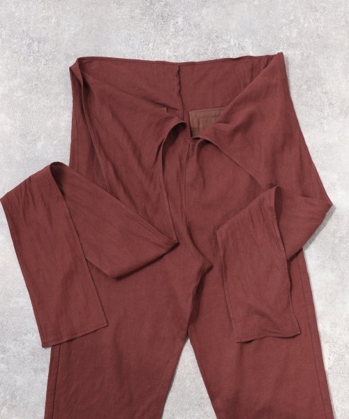 LOWRYS FARM(ローリーズファーム)の「エコR/Lラップパンツ 869230(その他パンツ・レディース・チャコールグレー/ベージュ/アイボリー・FREE)」の8枚目の写真