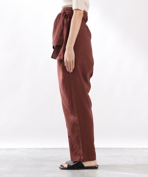 LOWRYS FARM(ローリーズファーム)の「エコR/Lラップパンツ 869230(その他パンツ・レディース・チャコールグレー/ベージュ/アイボリー・FREE)」の17枚目の写真