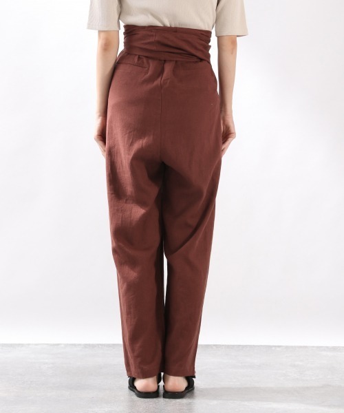 LOWRYS FARM(ローリーズファーム)の「エコR/Lラップパンツ 869230(その他パンツ・レディース・チャコールグレー/ベージュ/アイボリー・FREE)」の16枚目の写真
