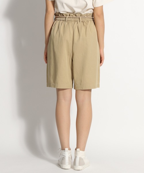 セール】【小松菜奈さん着用アイテム】ベルト付きショートパンツ