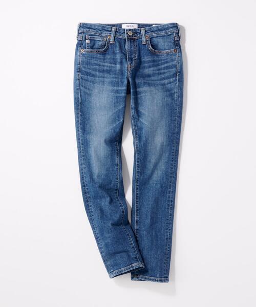 SOMETHING(サムシング)の「SOMETHING(サムシング)【レディース】「HANA」 テーパードパンツ(デニムパンツ・レディース・ダークインディゴブルー・27inch/26inch/29inch/28inch/30inch)」の7枚目の写真