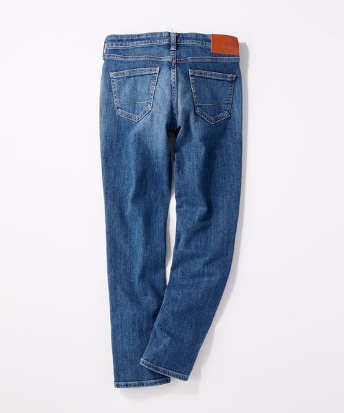 SOMETHING(サムシング)の「SOMETHING(サムシング)【レディース】「HANA」 テーパードパンツ(デニムパンツ・レディース・ダークインディゴブルー・27inch/26inch/29inch/28inch/30inch)」の6枚目の写真