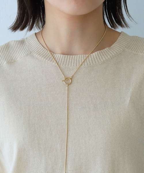 vingtrois(バントロア)の「【cheriella】リネン混チュニックニットベストプルオーバー(ニット/セーター・レディース・グリーン/イエロー系その他/グレイッシュベージュ/キナリ・M)」の17枚目の写真