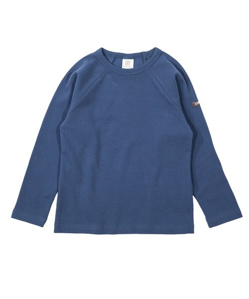 devirock（デビロック）の「ウルトラストレッチ長袖Tシャツ（Tシャツ/カットソー・キッズ・ホワイト/ブラック/ヘザーチャコール/ネイビー/ブルー系その他/ライトカーキ/パープル系その他/ピンク系その他/モカ/ライトブラウン/ベージュ/ダークオレンジ・100cm/110cm/120cm/130cm/140cm/150cm/160cm/80ｃｍ/90cm）」の20枚目の写真