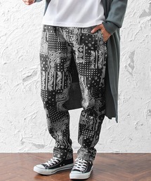 MinoriTY | 【秋冬新作】総柄シェフパンツ/イージーパンツ/レオパード/ペイズリー/ストライプ/ユニセックス可(その他パンツ)