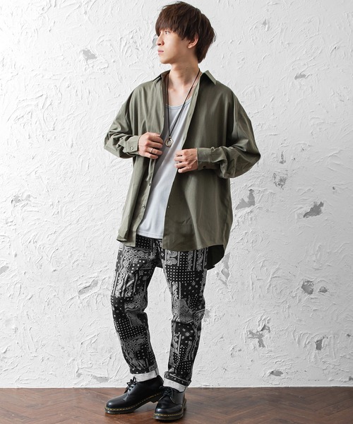 MinoriTY（マイノリティ）の「メンズ総柄シェフパンツ（その他パンツ・メンズ・その他1/その他/ストライプ・M/L）」の8枚目の写真