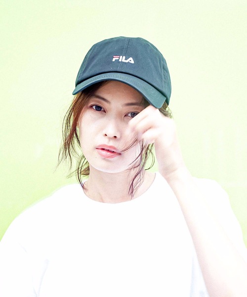 セール Fila フィラ スモールロゴローキャップ ワンポイント刺繍 キャップ Fila フィラ のファッション通販 Zozotown