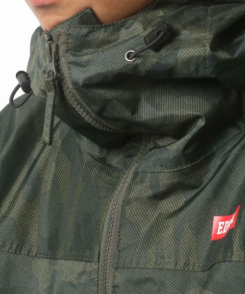 EDWIN（エドウィン）の「EDWIN/エドウィン 防水 レインスーツ セットアップ（ナイロンジャケット・メンズ・アーミー/ダークグレー/レッド/ネイビー・L/S/3L/M/XL/4L）」の8枚目の写真