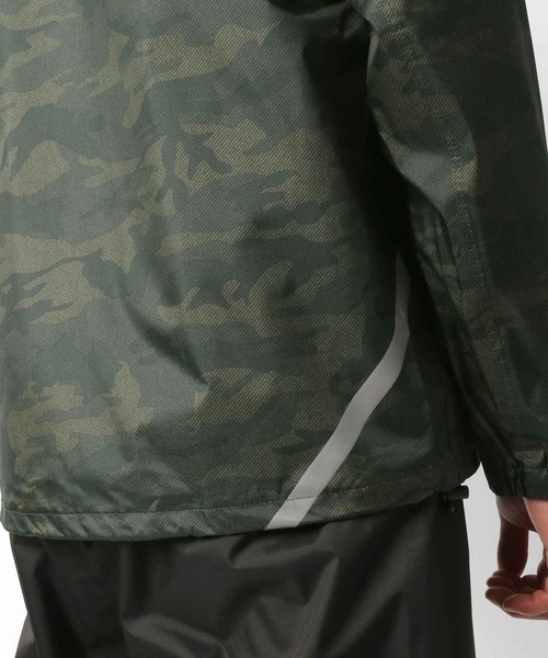 EDWIN（エドウィン）の「EDWIN/エドウィン 防水 レインスーツ セットアップ（ナイロンジャケット・メンズ・アーミー/ダークグレー/レッド/ネイビー・L/S/3L/M/XL/4L）」の12枚目の写真