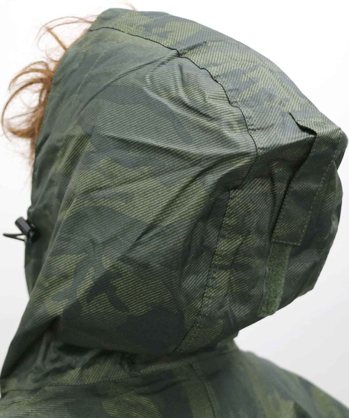 EDWIN（エドウィン）の「EDWIN/エドウィン 防水 レインスーツ セットアップ（ナイロンジャケット・メンズ・アーミー/ダークグレー/レッド/ネイビー・L/S/3L/M/XL/4L）」の9枚目の写真
