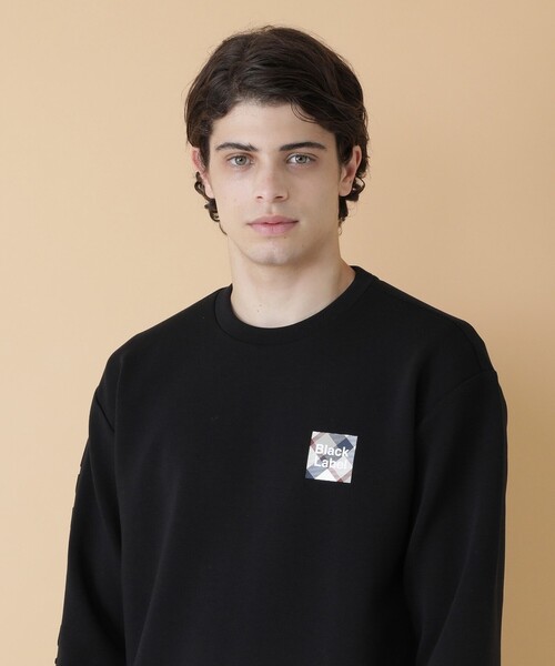 新品 ブラックレーベルクレストブリッジ Tシャツ カットソー エンボス トップス BLACK LABEL CRESTBRIDGE（ブラックレーベル・クレストブリッジ