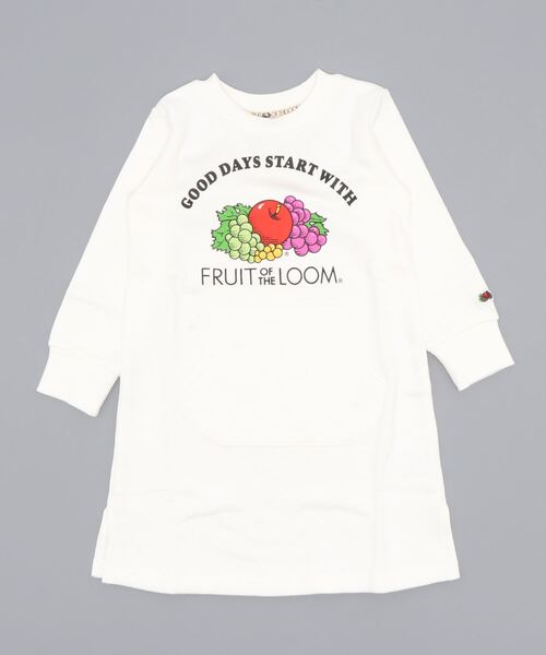 セール Fruit Of The Loom フルーツ オブ ザ ルーム ロゴプリントスウェットワンピース Kids ワンピース The Morning After ザ モーニング アフター のファッション通販 Zozotown