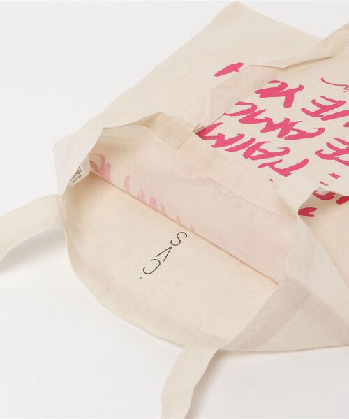 fridge(フリッジ)の「【.cvs × IZUMIDA LEE】IZUMIDA LEE トートバッグ I LOVE YOU(トートバッグ・レディース・ナチュラル・FREE)」の3枚目の写真
