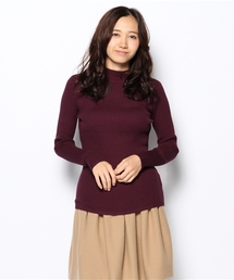 Kastane | 【Kastane】ハイネックリブプルオーバー(ニット/セーター)