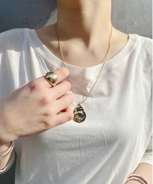 SHENERY（シーナリー）の「【WEB限定】メタルティアードネックレス（ネックレス・レディース・ゴールド・FREE）」の9枚目の写真