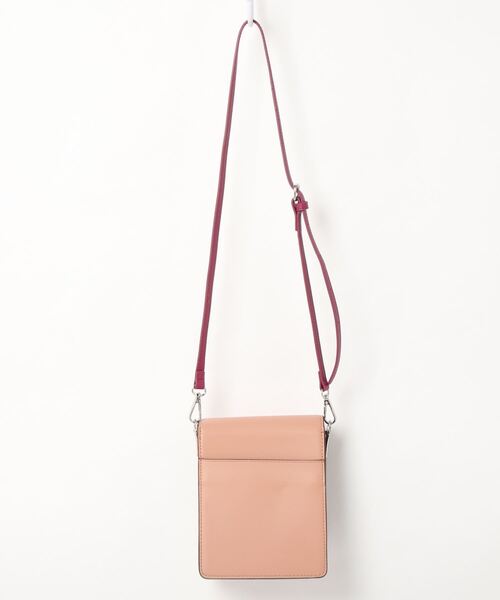 LADYMADE(レディメイド)の「マルチカラーレザーミニショルダーバッグ(ショルダーバッグ・レディース・ミント/オレンジ系その他2/ブラック・FREE)」の9枚目の写真