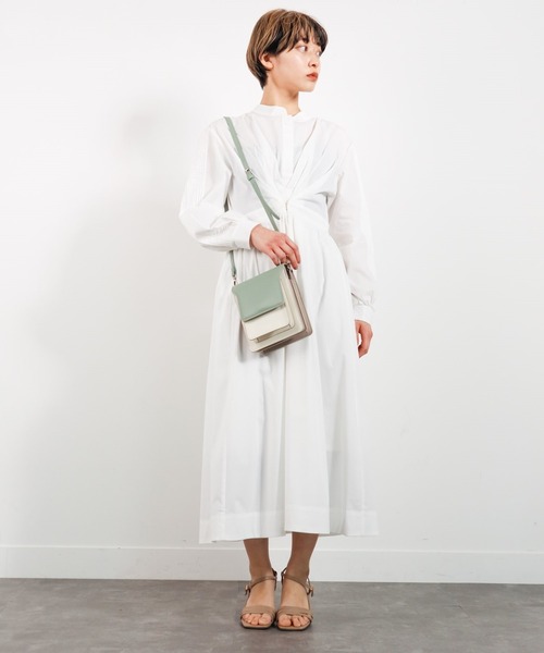 LADYMADE(レディメイド)の「マルチカラーレザーミニショルダーバッグ(ショルダーバッグ・レディース・ミント/オレンジ系その他2/ブラック・FREE)」の13枚目の写真