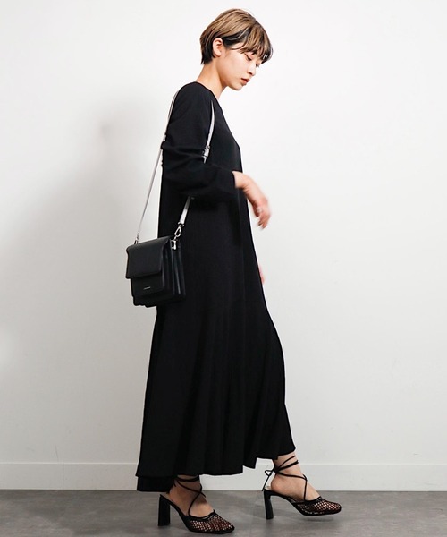 LADYMADE(レディメイド)の「マルチカラーレザーミニショルダーバッグ(ショルダーバッグ・レディース・ミント/オレンジ系その他2/ブラック・FREE)」の18枚目の写真