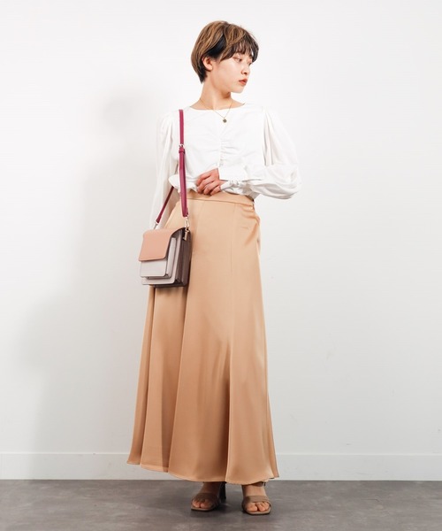 LADYMADE(レディメイド)の「マルチカラーレザーミニショルダーバッグ(ショルダーバッグ・レディース・ミント/オレンジ系その他2/ブラック・FREE)」の20枚目の写真