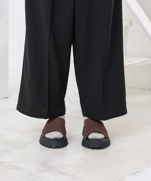 CASPER JOHN(キャスパージョン)の「Volume Sole Comfort Hep Sandal/ボリュームソールコンフォートヘップサンダル(サンダル・メンズ・ライトグレー/ブラック/ブラウン・SMALL/MEDIUM/LARGE/X-SMALL)」の12枚目の写真