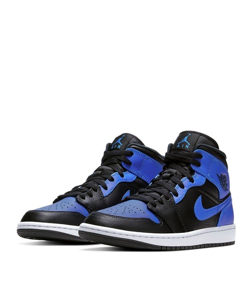 NIKE（ナイキ）の「NIKE / AIR JORDAN 1 MID（スニーカー・メンズ・ブルー・26/27/28）」の3枚目の写真