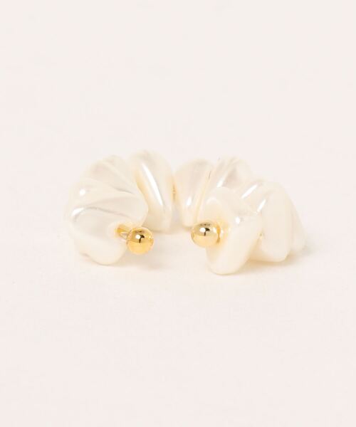 mou(モウ)の「ジグザグパールイヤーカフ(片耳用)(イヤリング・レディース・ホワイト・FREE)」の6枚目の写真