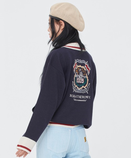 ROMANTIC CROWN(ロマンティッククラウン)の「【ROMANTIC CROWN】BUTTON UP KNIT SWEATER / ロマンティッククラウン ボタンアップ ニット セーター(ニット/セーター・メンズ・ネイビー/オートミール・MEDIUM/LARGE/SMALL/X-LARGE)」の10枚目の写真