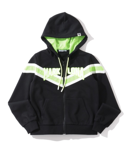 MARK & LONA（マークアンドロナ）の「Pont Neuf Zip Hoody | WOMEN（パーカー・レディース・ホワイト/ブラック・36/38）」の9枚目の写真