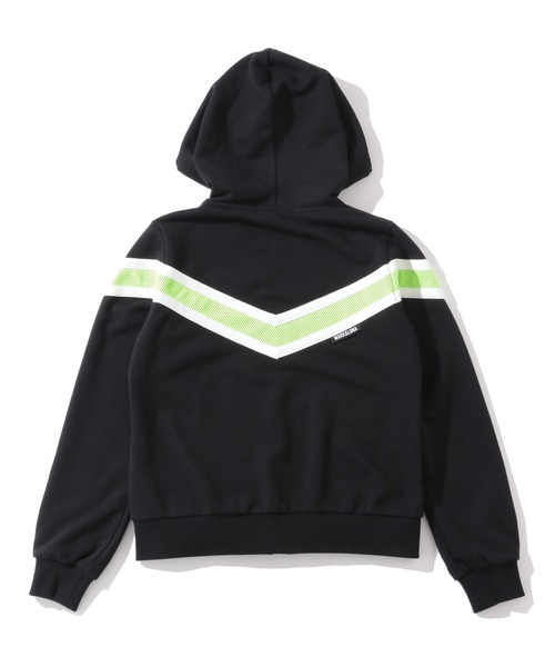 MARK & LONA（マークアンドロナ）の「Pont Neuf Zip Hoody | WOMEN（パーカー・レディース・ホワイト/ブラック・36/38）」の5枚目の写真